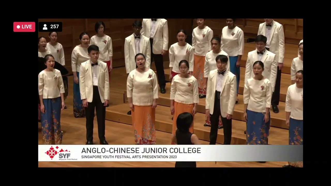 [SYF 2023] ANGLO-CHINESE JUNIOR COLLEGE CHOIR - KUNG LILJEKONVALJE, KAISA-ISA NIYAN