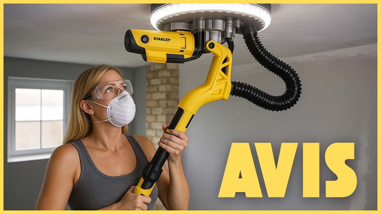 Comparatif ponceuse girafe : pourquoi j&rsquo;ai choisi la STANLEY FATMAX (SFMEE500S-QS)