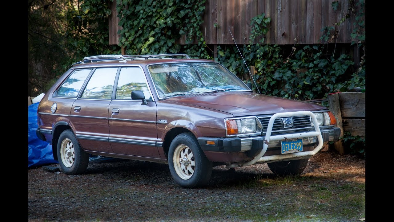 Rockin' my 1980 Subaru GL 4WD Wagon