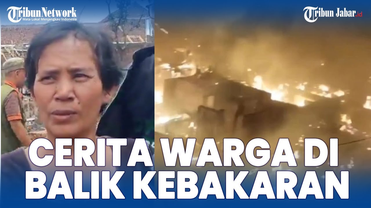 KEBAKARAN HEBAT SUKAMENAK KOPO, 25 RUMAH TERBAKAR SEKALIGUS! WARGA CERITA DETIK-DETIK MENCEKAM