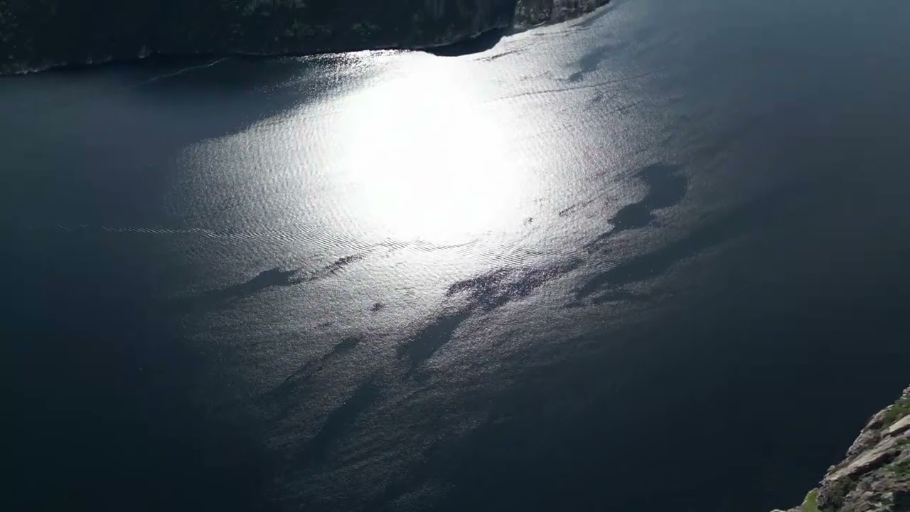 Preikestolen с высоты птичьего полёта !