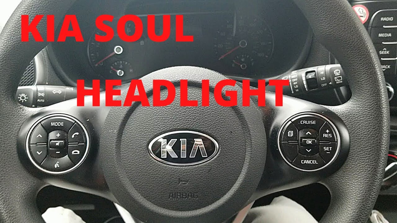 KIA SOUL headlight ( 2020 model )