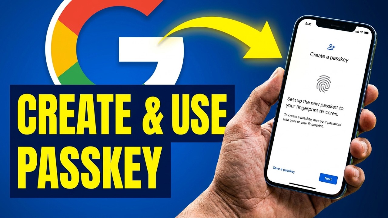 How to Create and Use Google Passkey and Security Keys