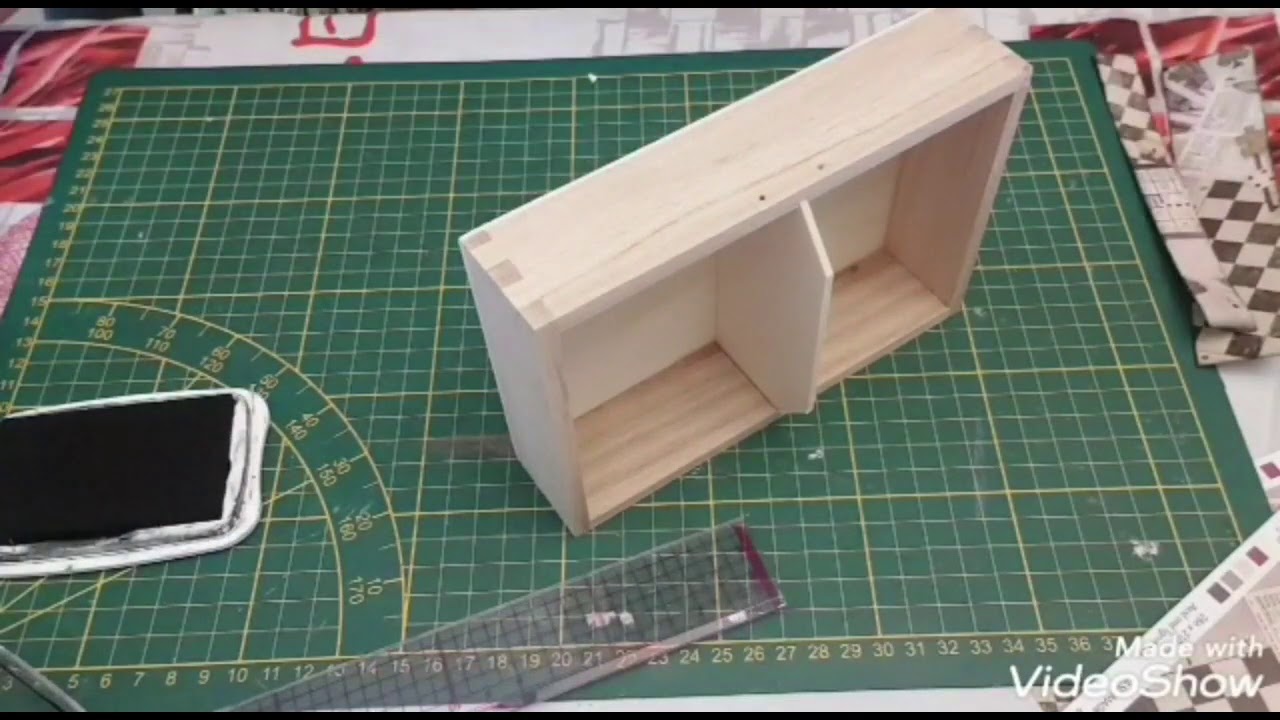 Tutoriel DIY  boîte pour jeu de cartes scrapbooking (idée cadeau )😉