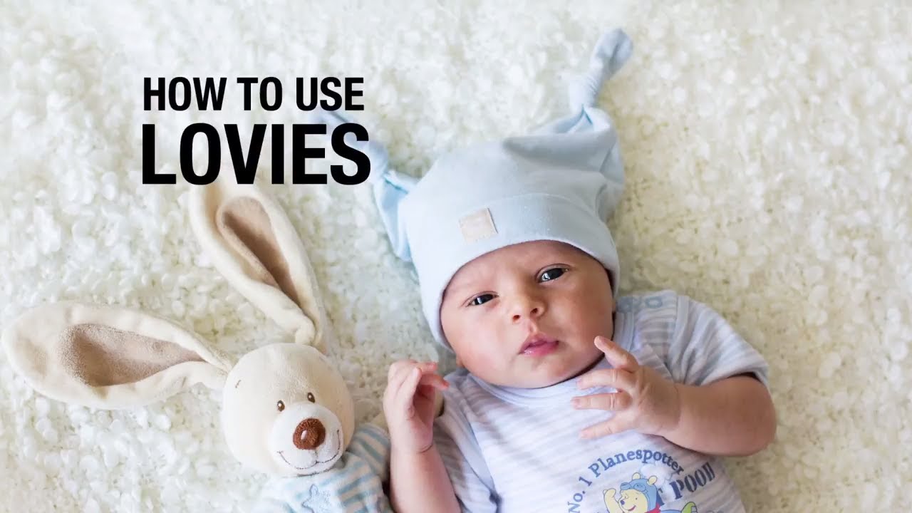 How to use Lovies with Babies