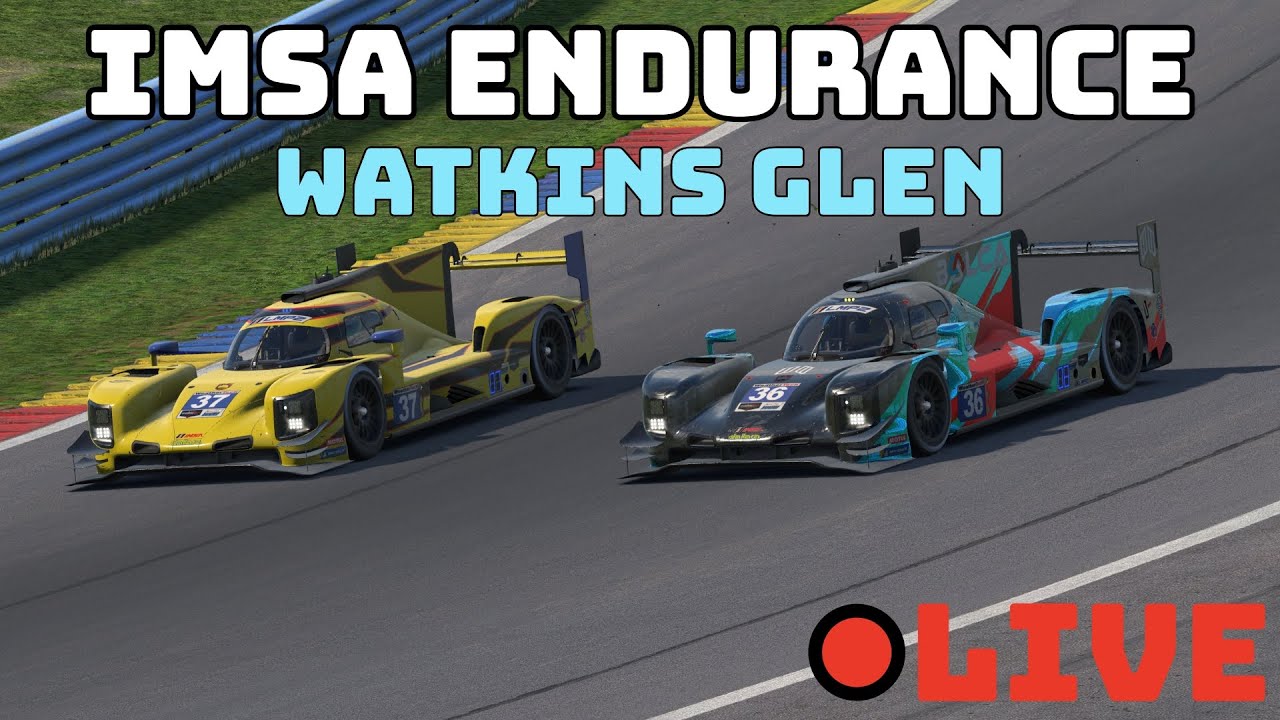 🔴 LIVE: iRacing IMSA Endurance At Watkins Glen - LMP2