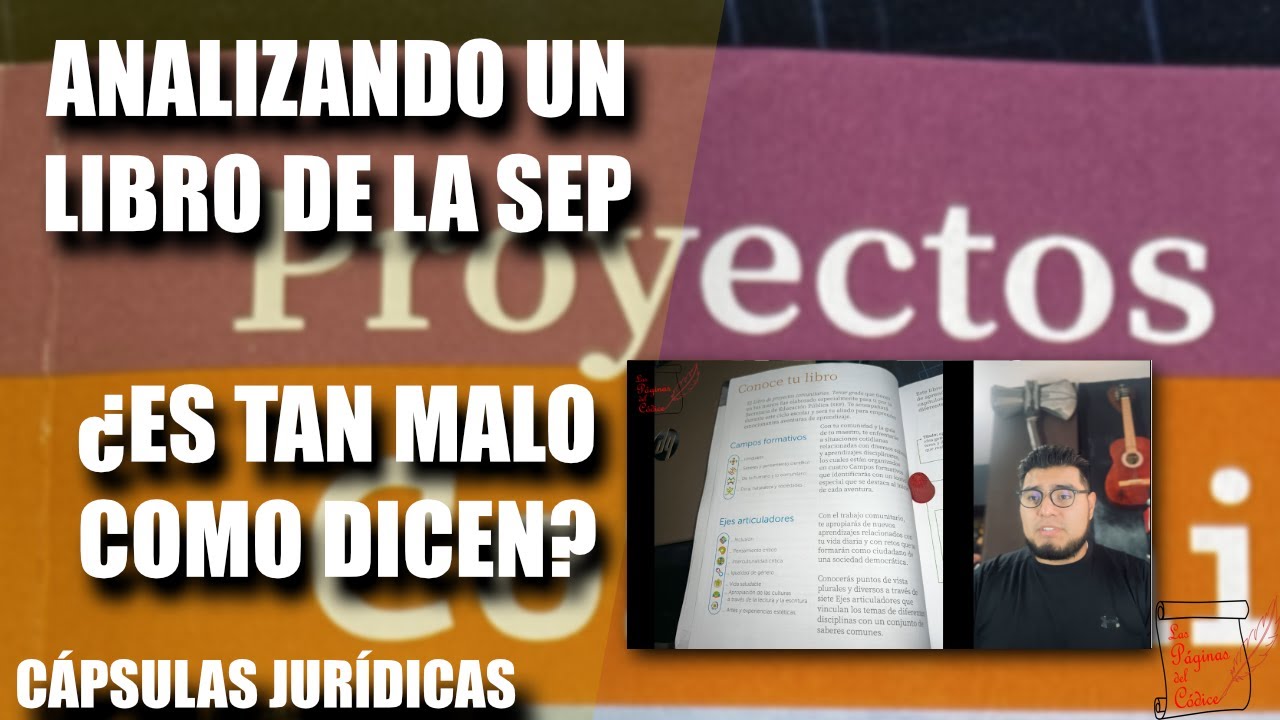 Analizando libro de texto (Proyectos Comunitarios 3er Grado) de la SEP | Cápsulas Jurídicas