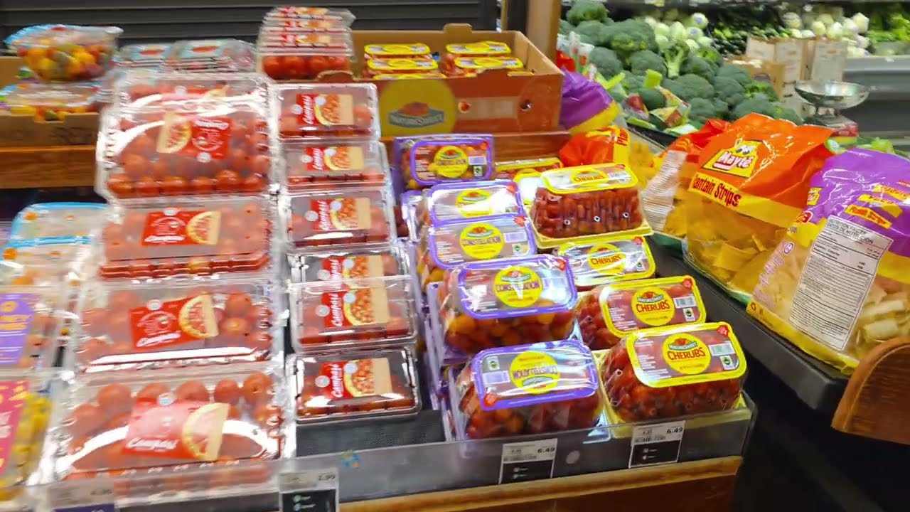 Осень в Америке/ Джерси Сити/ Магазин ShopRite 