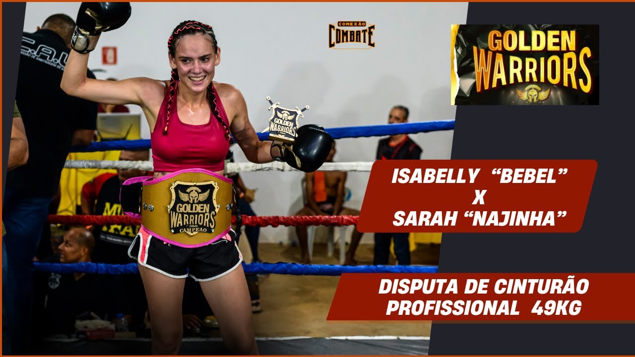 GOLDEN WARRIORS Disputa de Cinturão Feminino Profissional  49 kg