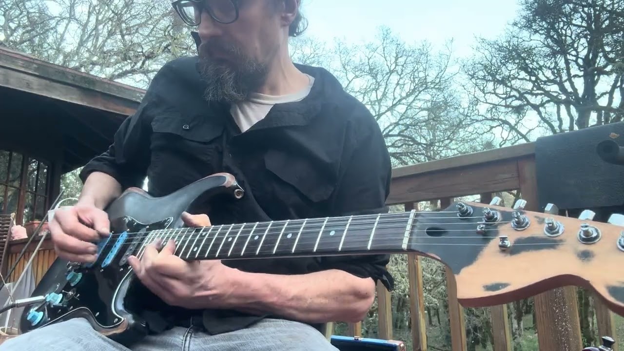 Relic Black Burst HSS 