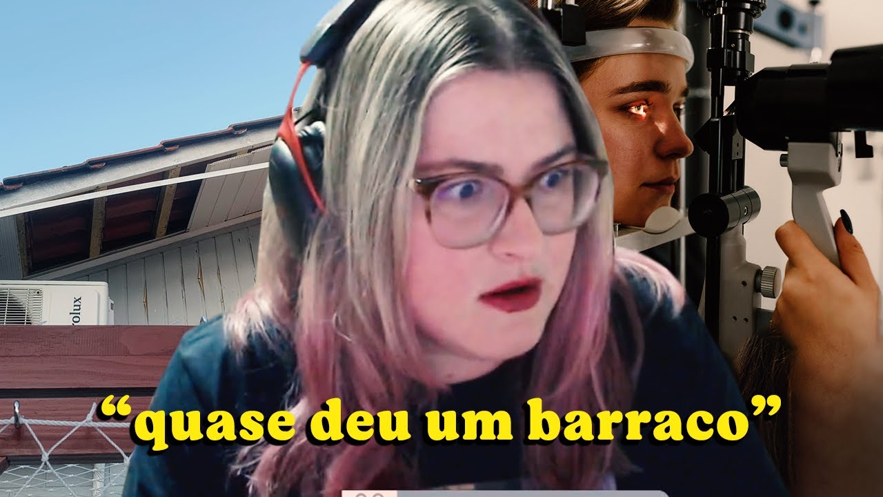 UM CICLONE LEVOU O TELHADO DA MINHA CASA E MÃE NO OFTALMO | Cortes da Bel