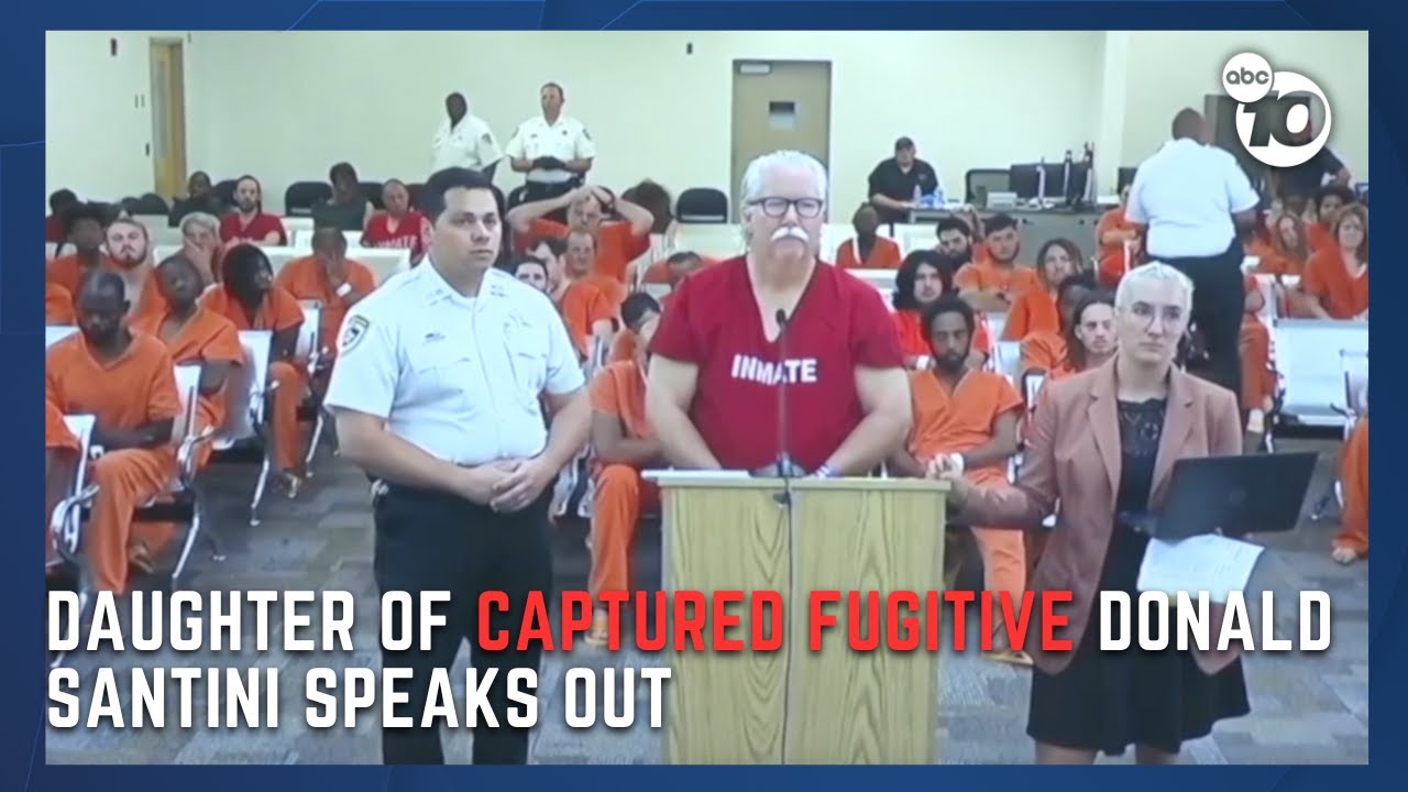 ‘I’ve been living a lie’: Daughter of captured fugitive Donald Santini speaks out