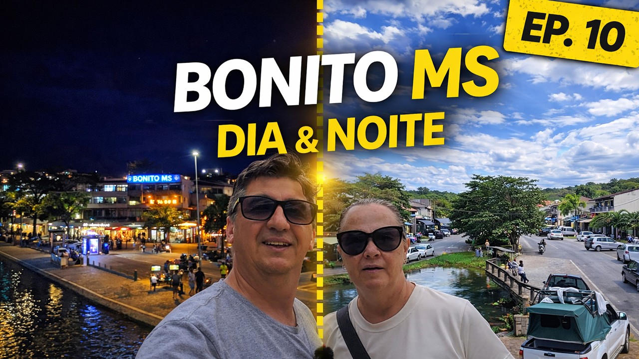 Ep. 10 - Bonito MS: Um dos Lugares Mais Incríveis do Brasil! 🇧🇷✨