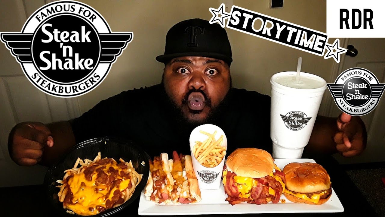 STEAK 'N SHAKE MUKBANG| Project Party (STORYTIME)!!!!!