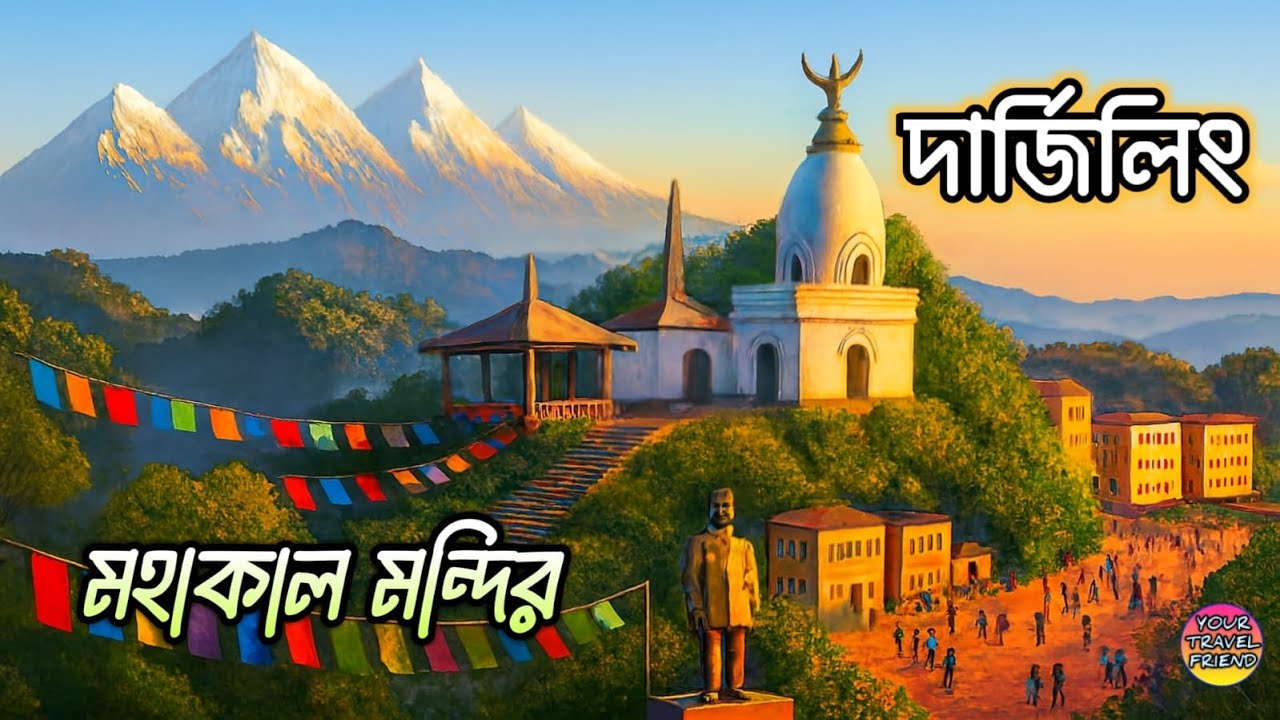 মহাকাল মন্দির দার্জিলিং || Mahakal Mandir Darjeeling, near Darjeeling Mall, Sightseeing Tour
