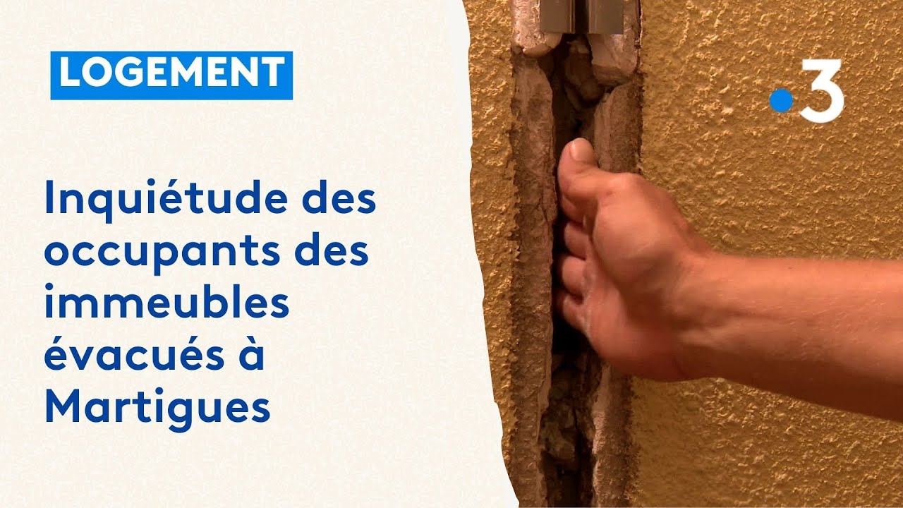 Menace d'effondrements d'immeubles à Martigues, les occupants sont inquiets