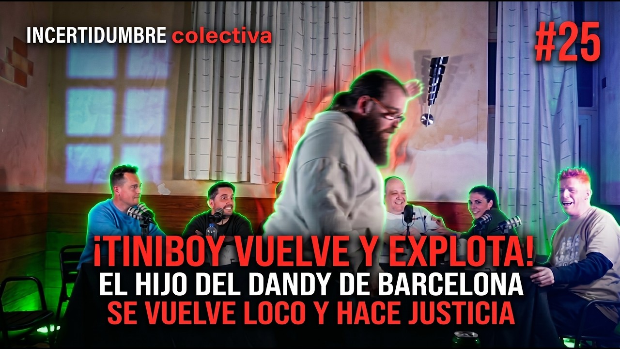 ¡Tiniboy Vuelve y Explota! Hijo del Dandy de Barcelona Pierde los Papeles y hace Justicia