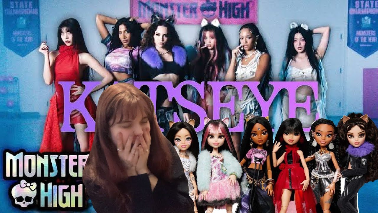 MONSTER HIGH X KATSEYE REACTION 