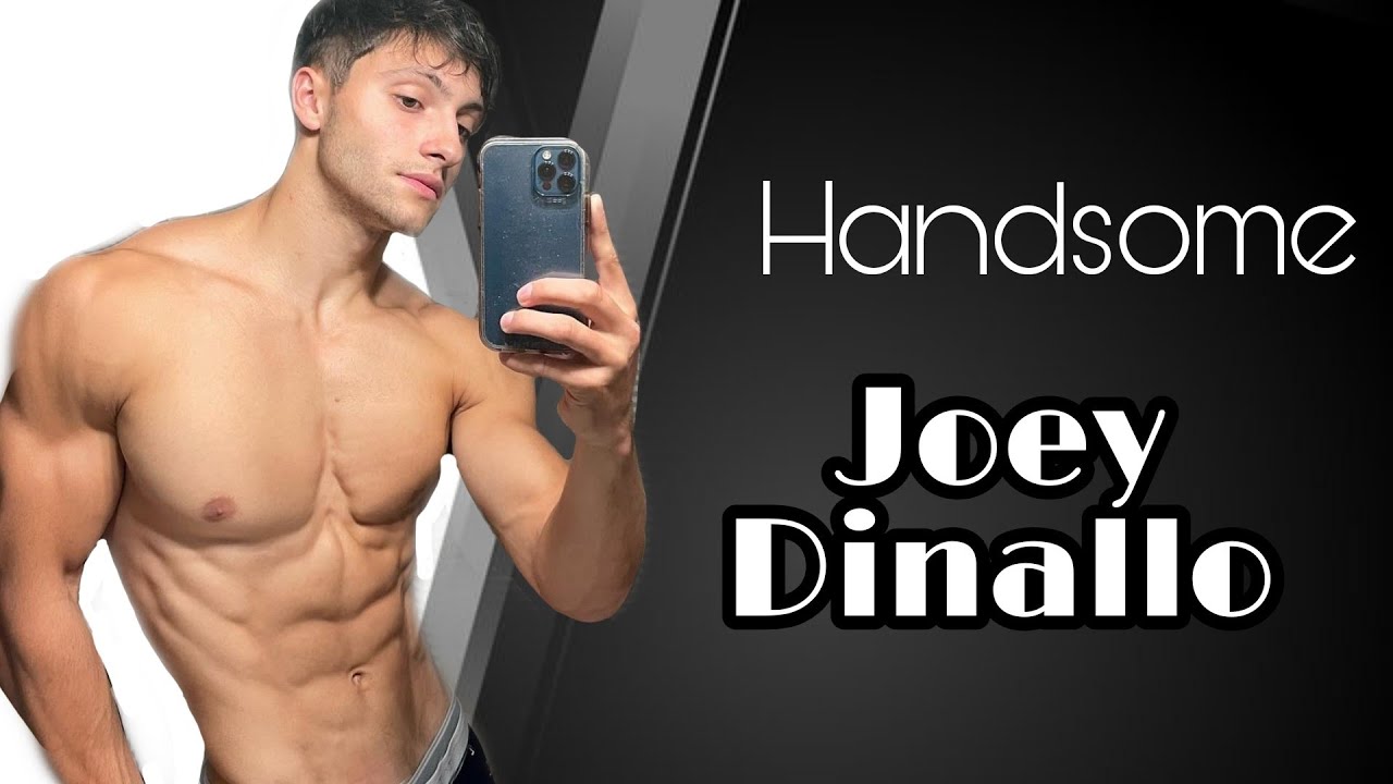 The Most Handsome Hunk & Hot Male Muscular Model Joey Dinallo