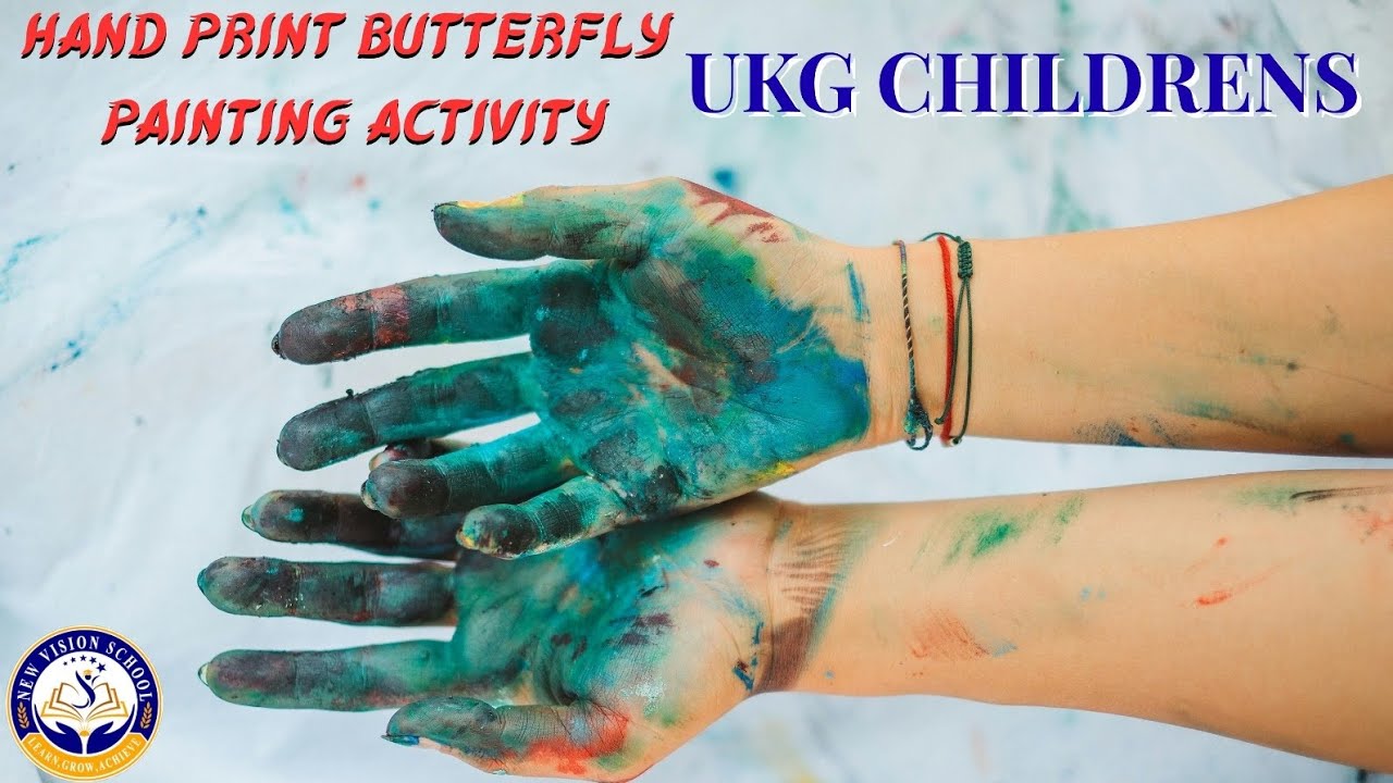  Handprint Butterfly Activity  UKG Students