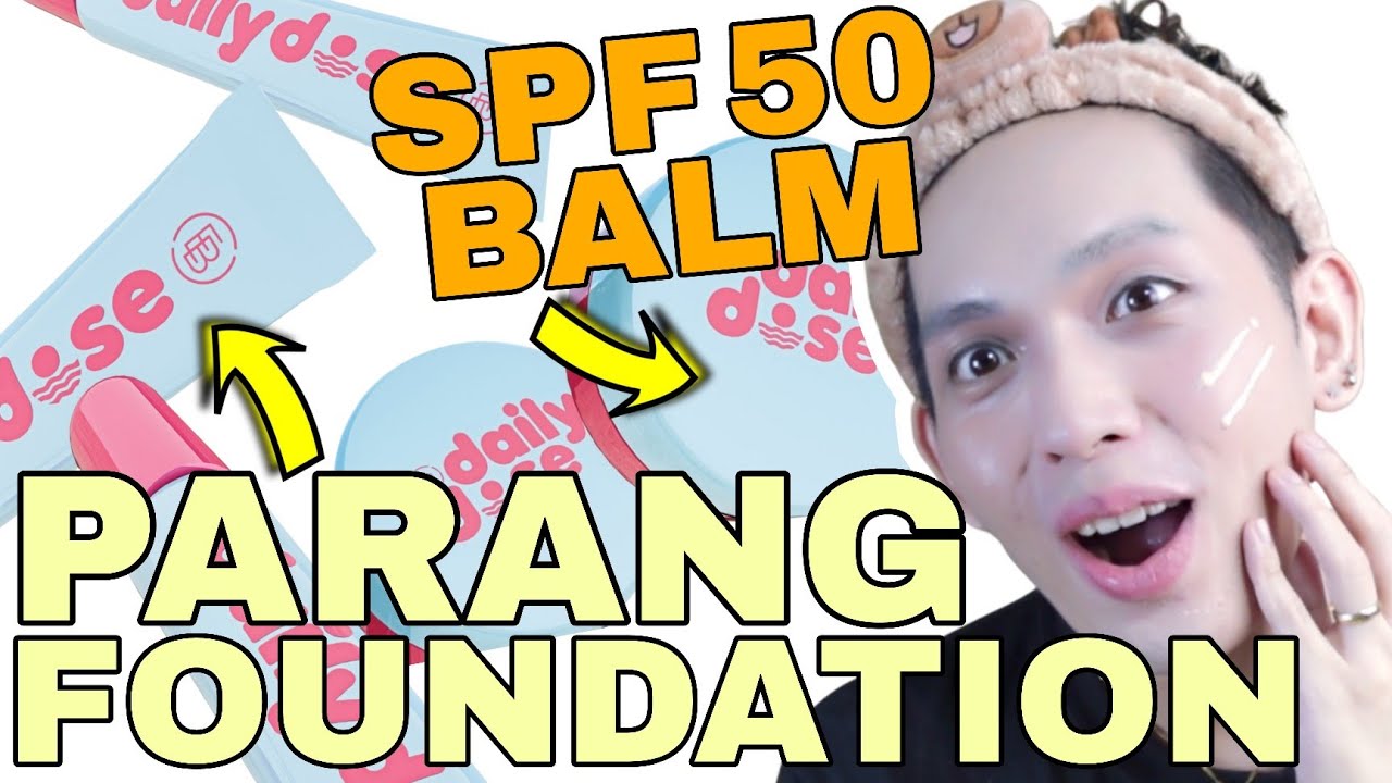 EVER BILENA DAILY DOSE TINTED SUNSCREEN AND MULTI USE BALM SPF 50! PARANG FOUNDATION! ANG GANDA!