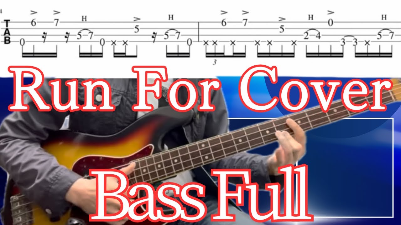 【tab】Marcus Miller”Run for Cover“basssolo.マーカスミラー“ランフォーカバー” ベースソロ、テーマ解説