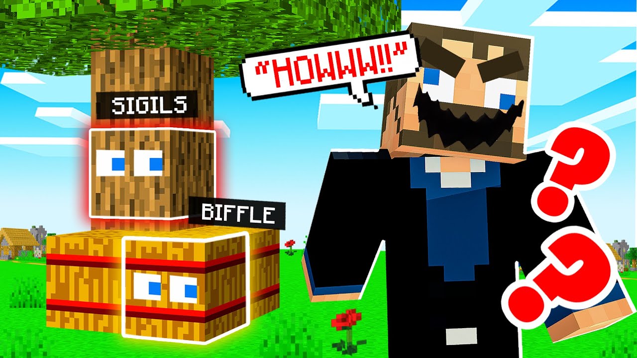 Hiding as Blocks in Minecraft Hide and Seek (Toxic)