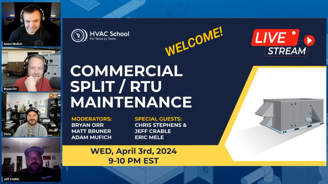 Commercial Split / RTU Maintenance