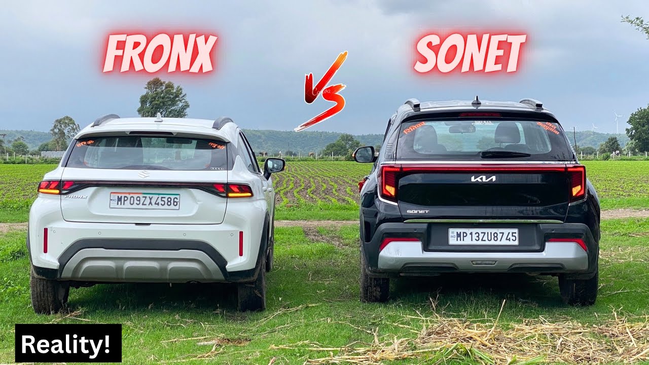 Fronx या Sonet कौन है Best ? - Fronx Delta plus vs Kia Sonet Htk O 2025🔥| Sirf 80000 ka Fark😱