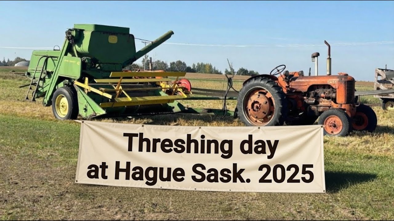 Threshing, Tractors & Timeless Fun! Sask Valley Thresherman&rsquo;s Day 2025