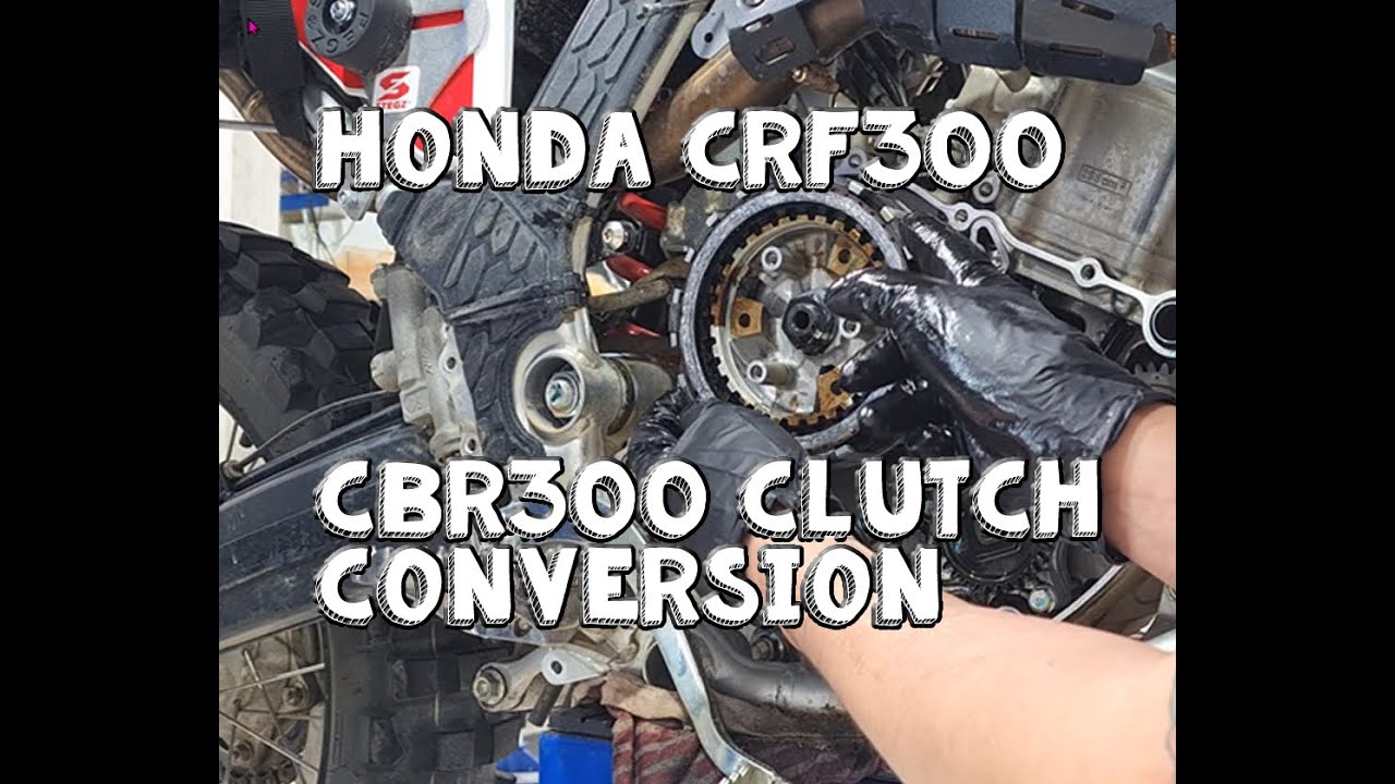 Honda CRF300L: CBR300 Clutch Conversion #crf300l #honda