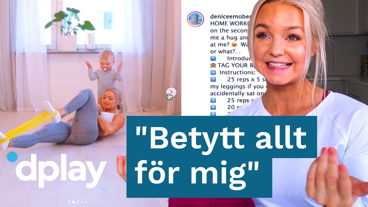 Fitness Diaries | Träning är en livsstil för influencern Denice Moberg  | discovery+ Sverige