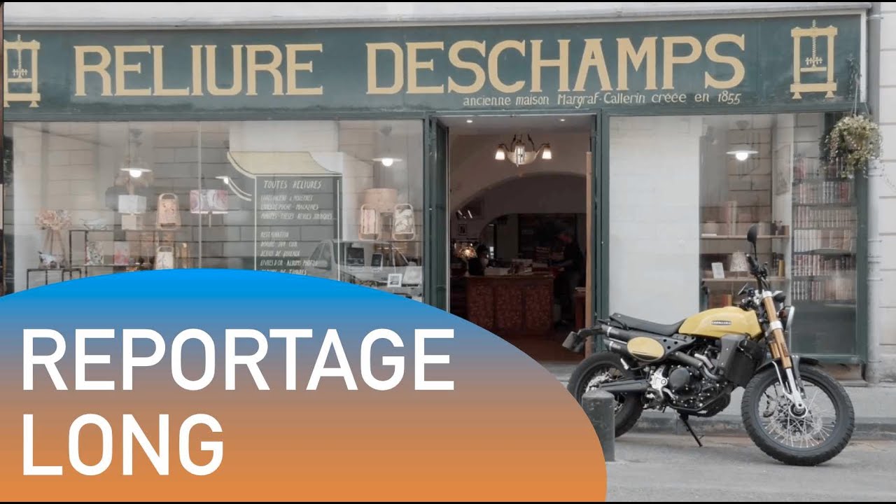 RELIURE DESCHAMPS - REPORTAGE Long
