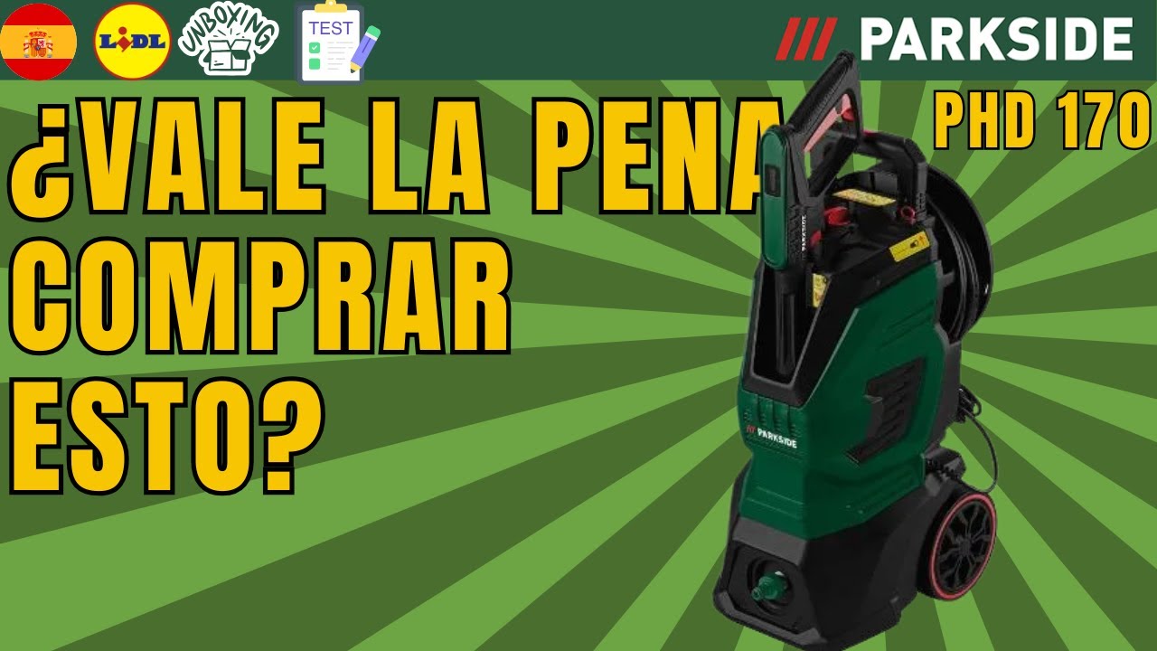 HIDROLIMPIADORA Parkside PHD 170 D2 ESPAÑA ESPAÑOL LIDL