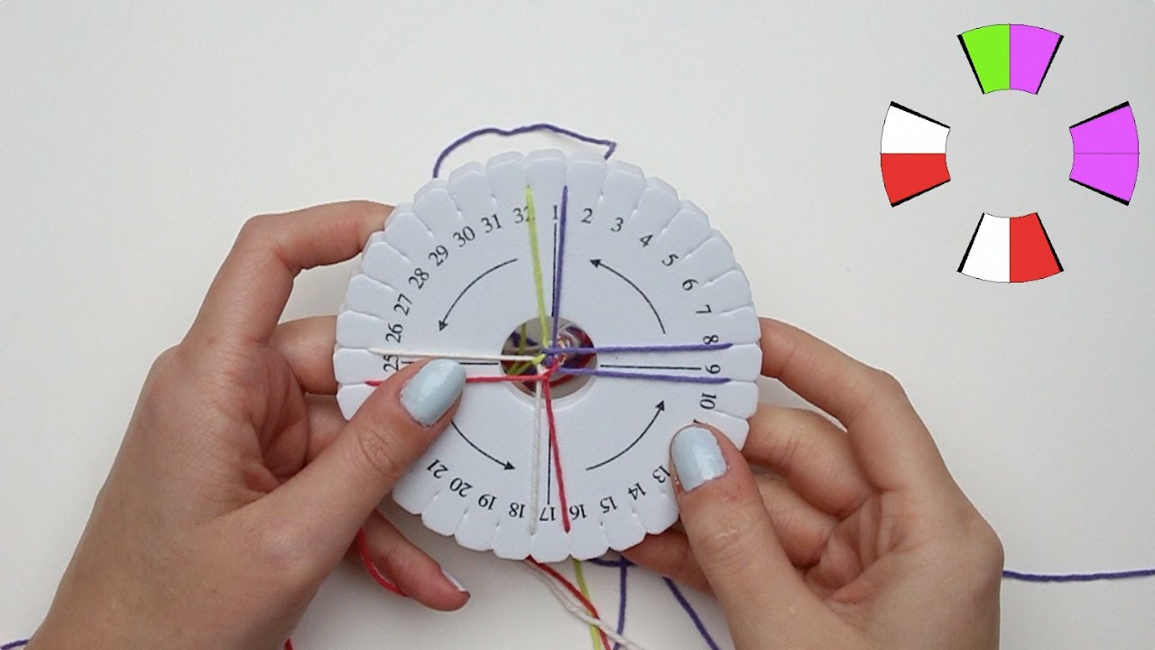 Kumihimo patronen leren lezen ★ armbandjes knopen / vlechten