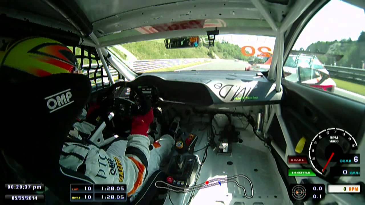 Marcos de Diego Salzburgring 2014 race 2 Seat Leon Eurocup