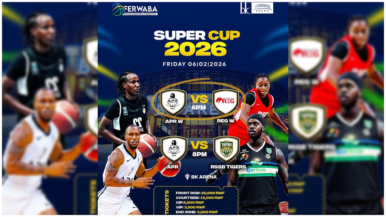 APR W  Vs  REG W | Rwanda Super Cup 2026 - 6th Feb @ BK Arena