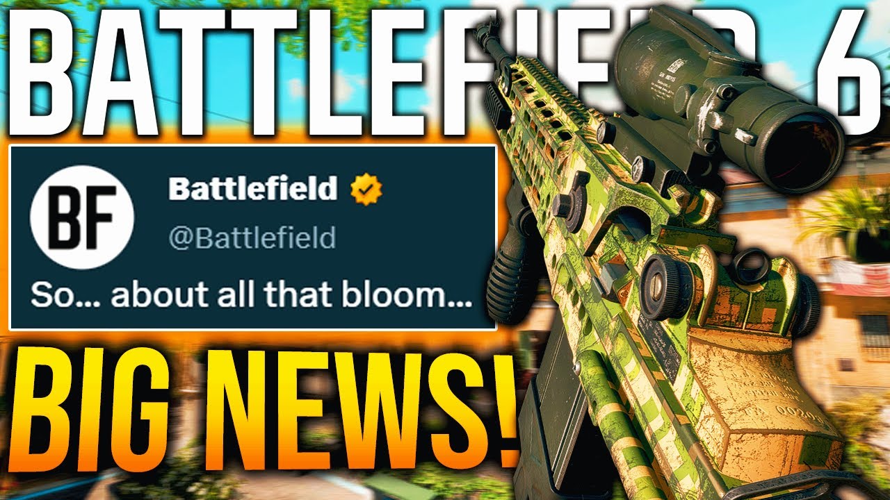 BATTLEFIELD 6 Responds To MAJOR BLOOM ISSUE! (New Update)
