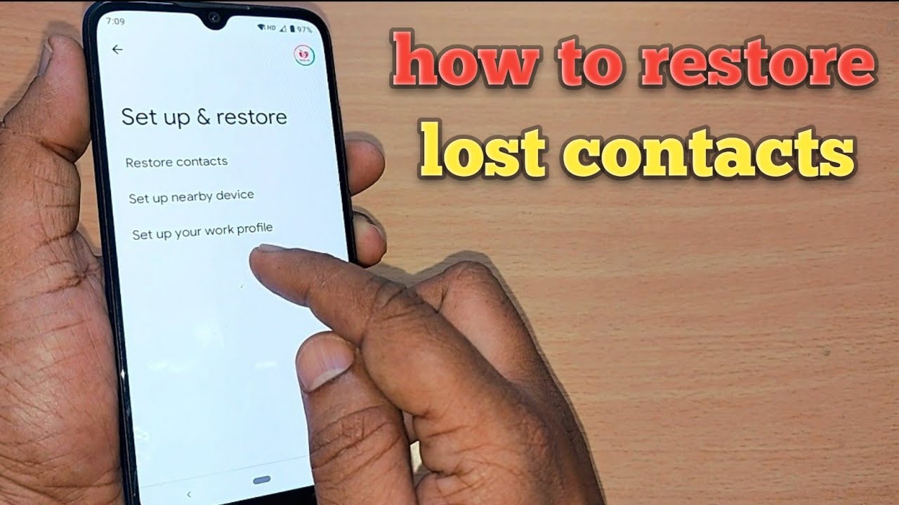 how to restore lost contacts | how to get back deleted contacts list on android phone