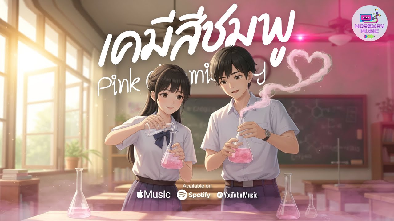 เคมีสีชมพู (Pink Chemistry)  - MoreWay Music | เพลงรักฟังสบาย [Official Audio]