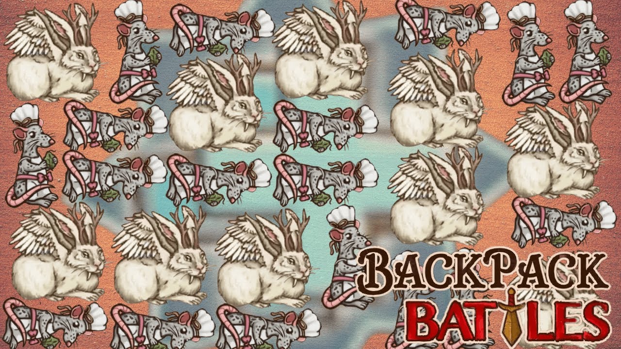 うさシェフ祭りで何でも振れるぜ～一応新スキルもあるよ～【Backpack Battles / BpB #165】
