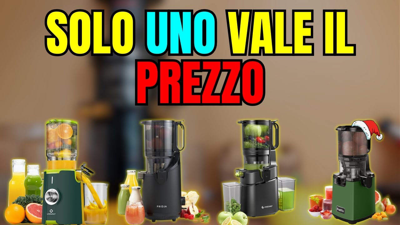 Estrattori di Succo 2026: Qual è davvero il più affidabile, potente e facile da pulire?