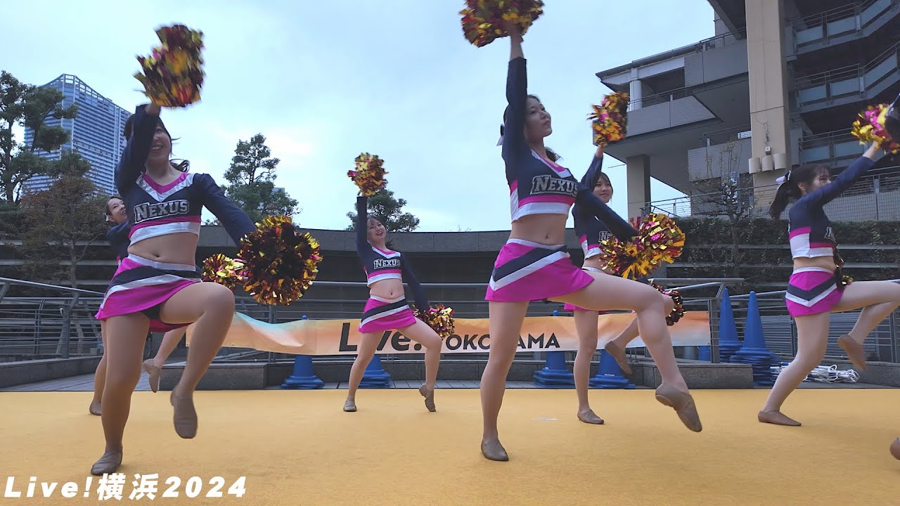 CLASSY!　fix編　Live! 横浜 YOKOHAMA 2024　みんなのステージ vol.9  社会人チアダンスチームNexusさんの チア・パフォーマンス