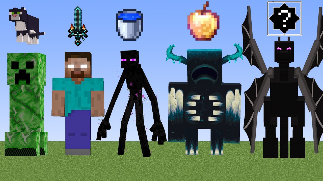 All minecraft mobs’ weaknesses