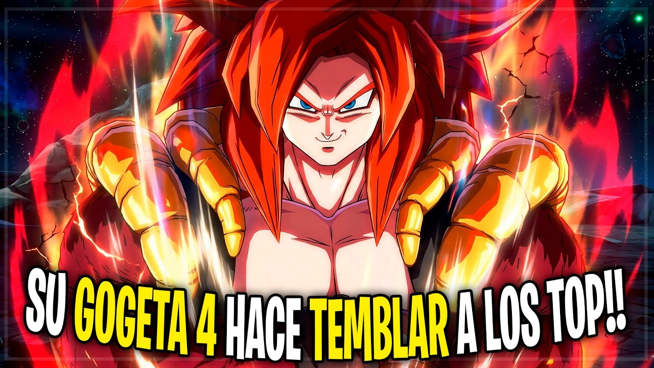 Su GOGETA 4 hace TEMBLAR a uno de los MEJORES🔥DRAGON BALL FIGHTERZ