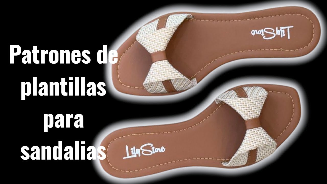 Como crear el patron perfecto para sandalias planas: Método de la suela y cartón piedra 