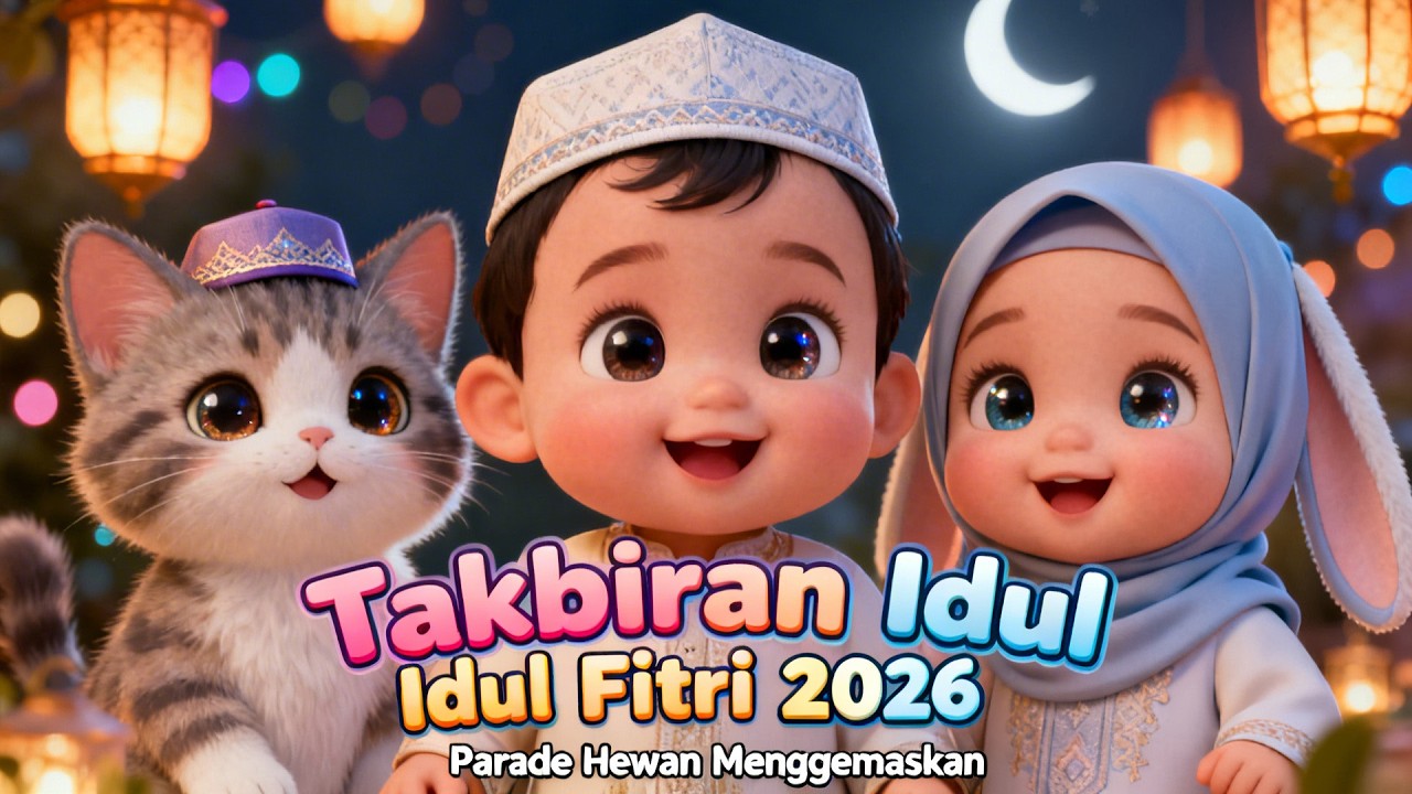 Takbiran Idul Fitri 2026  Parade Hewan Menggemaskan | Uyyus Fun Video