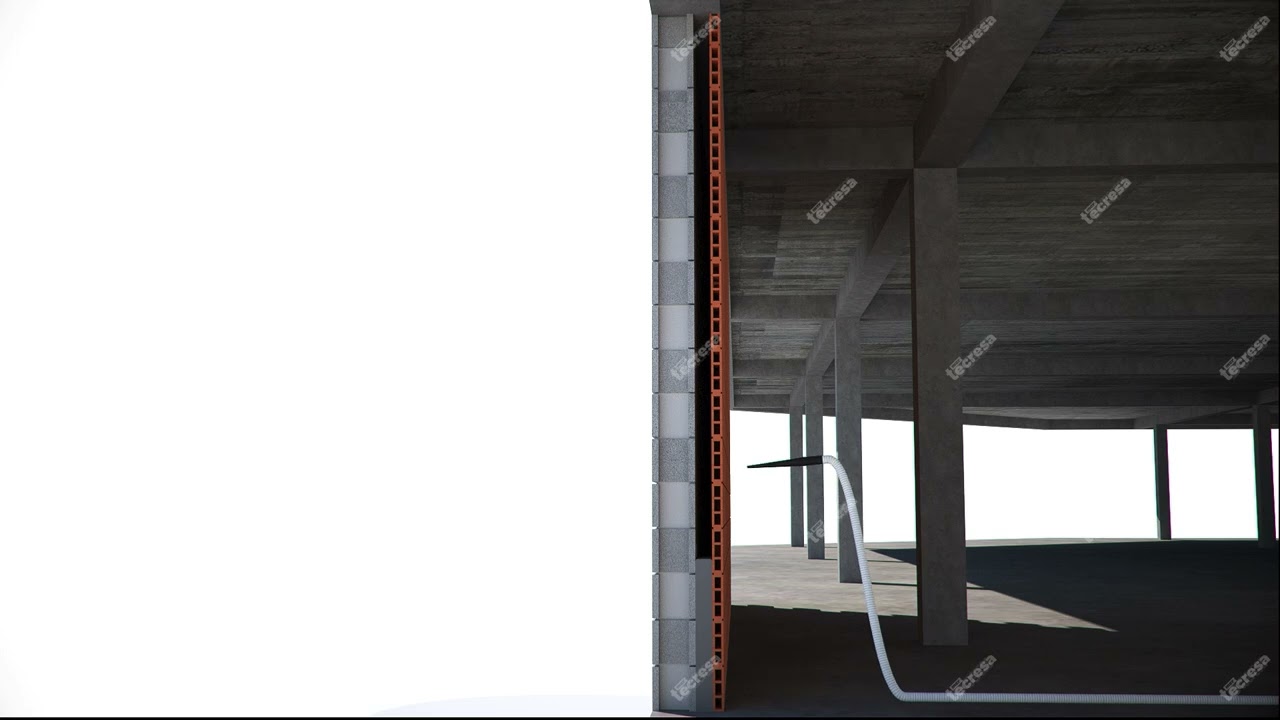 Tecfill®. Acoustic and thermal insulation (air chamber)