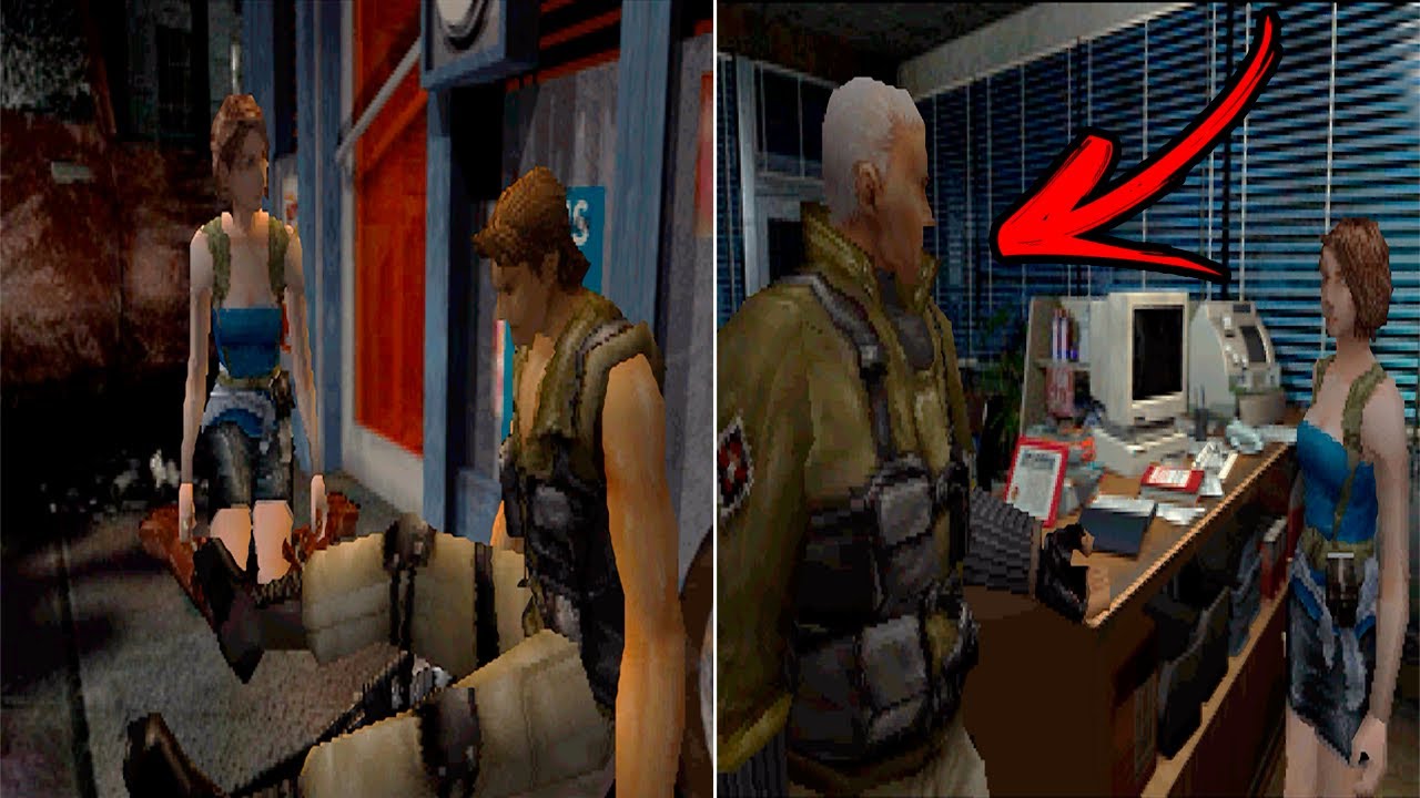 Resident Evil 3 Alternative Scene: Carlos and Nicholai on Gas Station