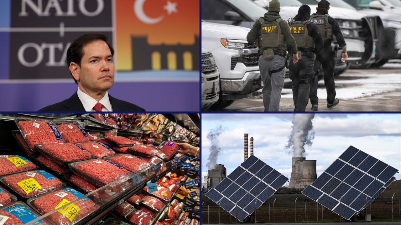 Bloomberg News Now: Rubio Reassures Allies, US Beef Prices Soar, More